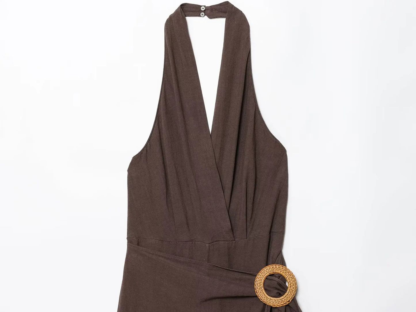 Emelia | halterneck long jumpsuit