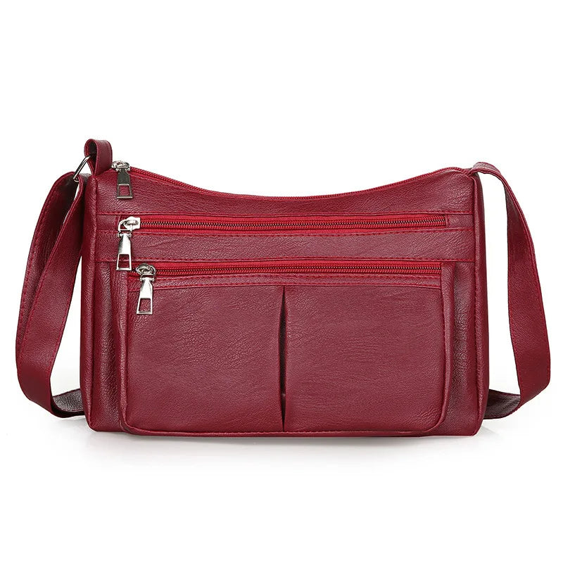 Shein | Ladies Shoulder Bags Soft Leather - TrendHavenCo