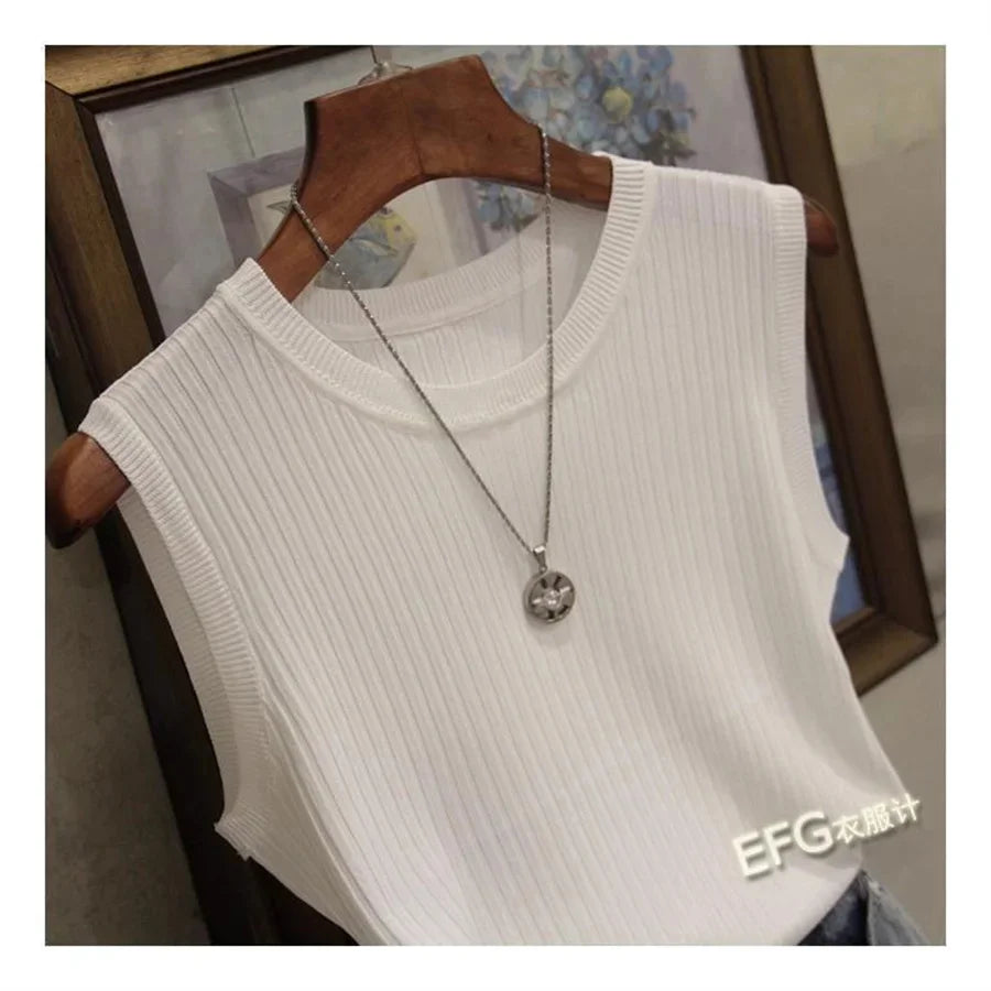 Cali | O-neck Knitted Blouse Shirt