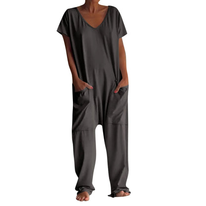 Stephanie | Short Sleeve Jumpsuits