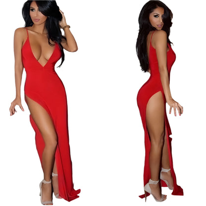 Cataleya | Deep V Low Cut High Elastic Tight Dress