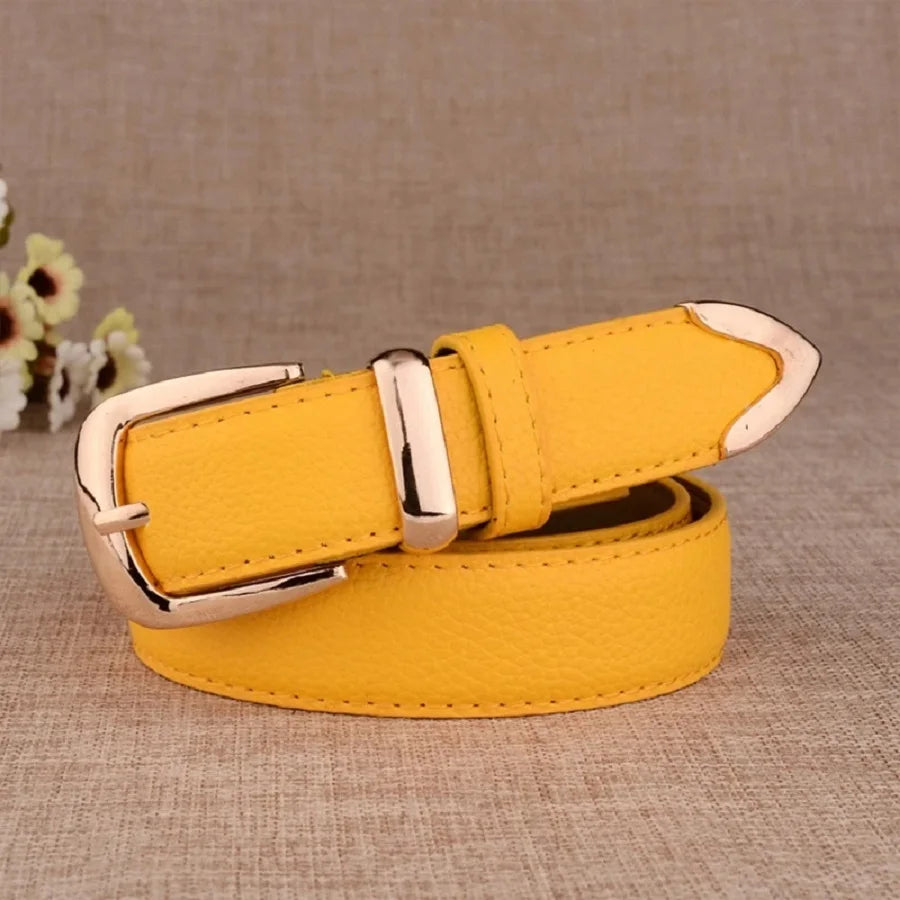 Isla | Trousers Belt Pin Buckle Strap - TrendHavenCo