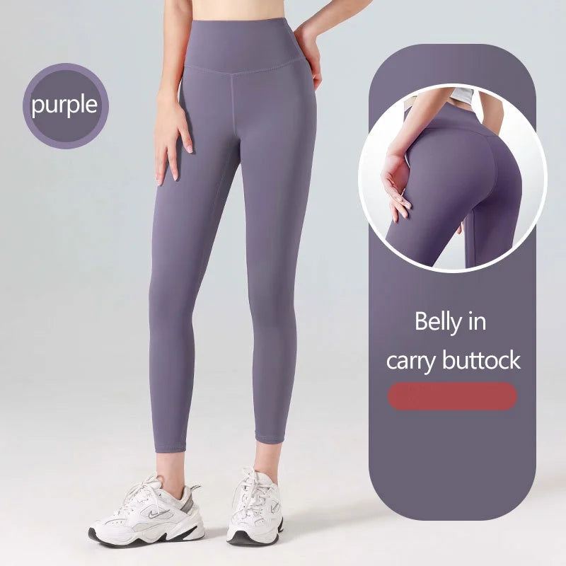 plus size Seamless Yoga Pants High Waist Gym Leggings Sport Women Fitness Female Legging Tummy Control Running Tights Sexy Girl - TrendHavenCo