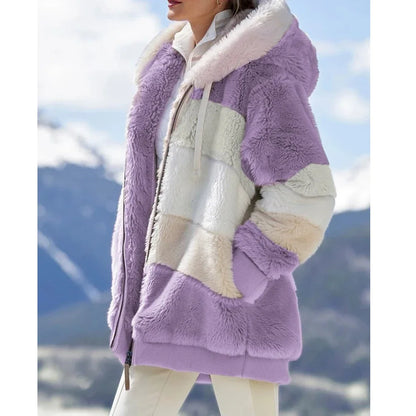 Adalynn | Women Hooded Zipper Jacket