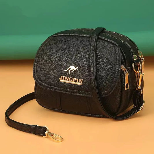 Ruby | Soft Leather Handbag Crossbody Bag - TrendHavenCo