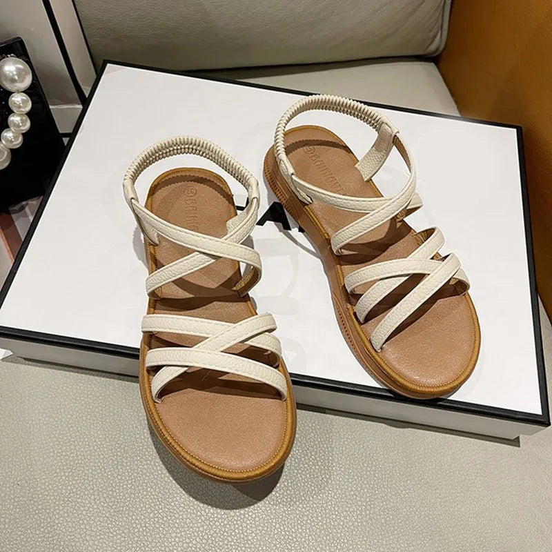 Anahi | Women Sandals Classics Ankle Strap Flat Shoes