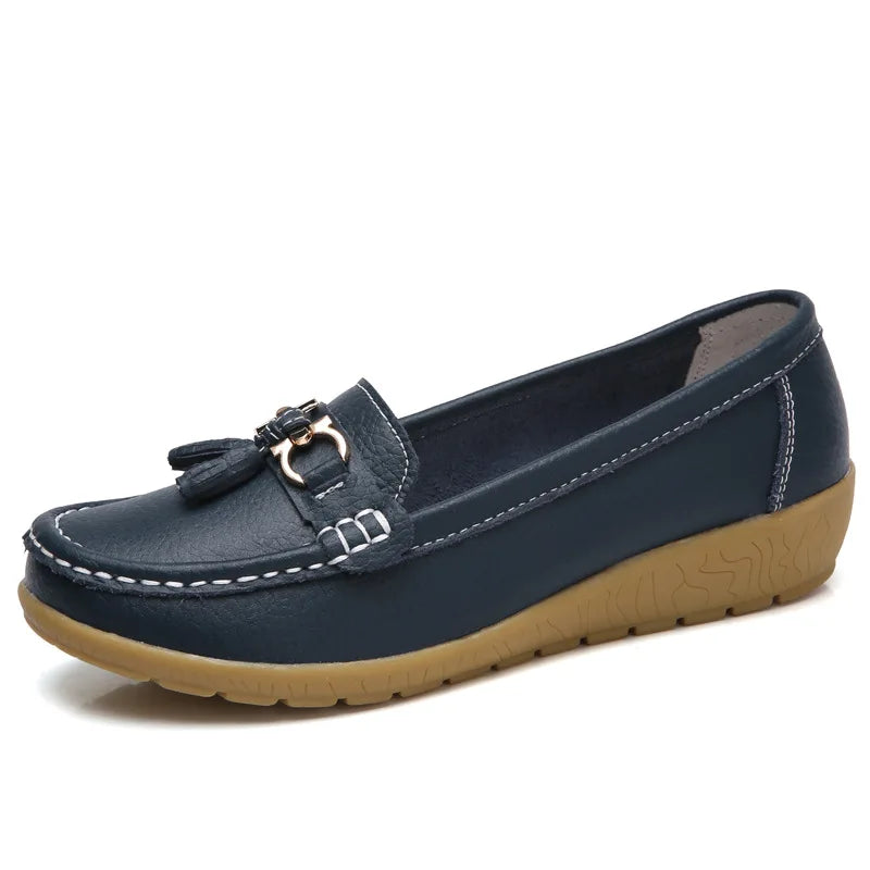 Emily | Slip On Flat Shoes - TrendHavenCo
