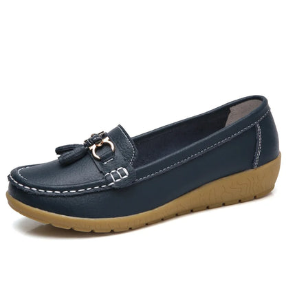 Emily | Slip On Flat Shoes - TrendHavenCo