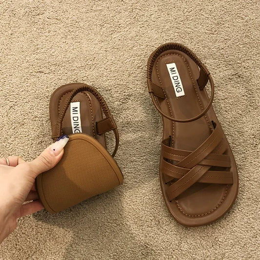 Anahi | Women Sandals Classics Ankle Strap Flat Shoes