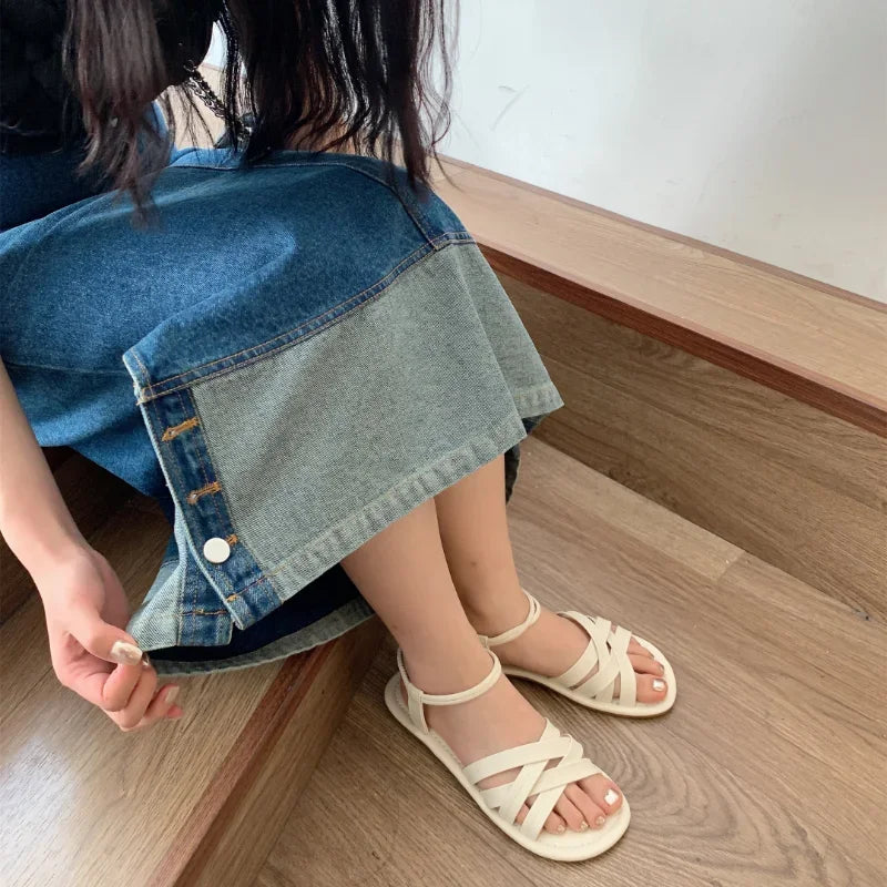 Anahi | Women Sandals Classics Ankle Strap Flat Shoes