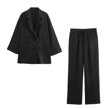 Cameron | Casual Blazer Coat Pants Set