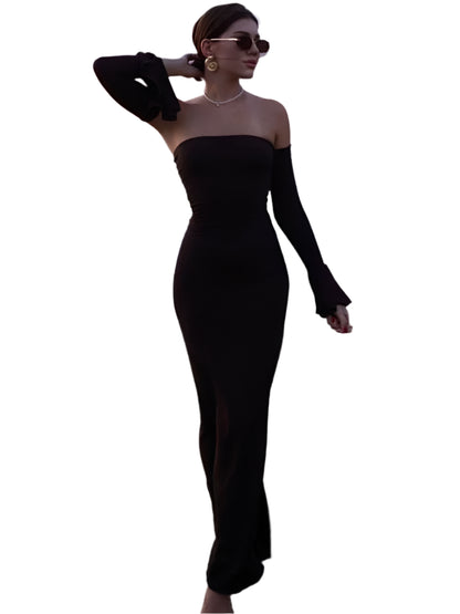Adriana | Elegant Evening Off Shoulder Dress