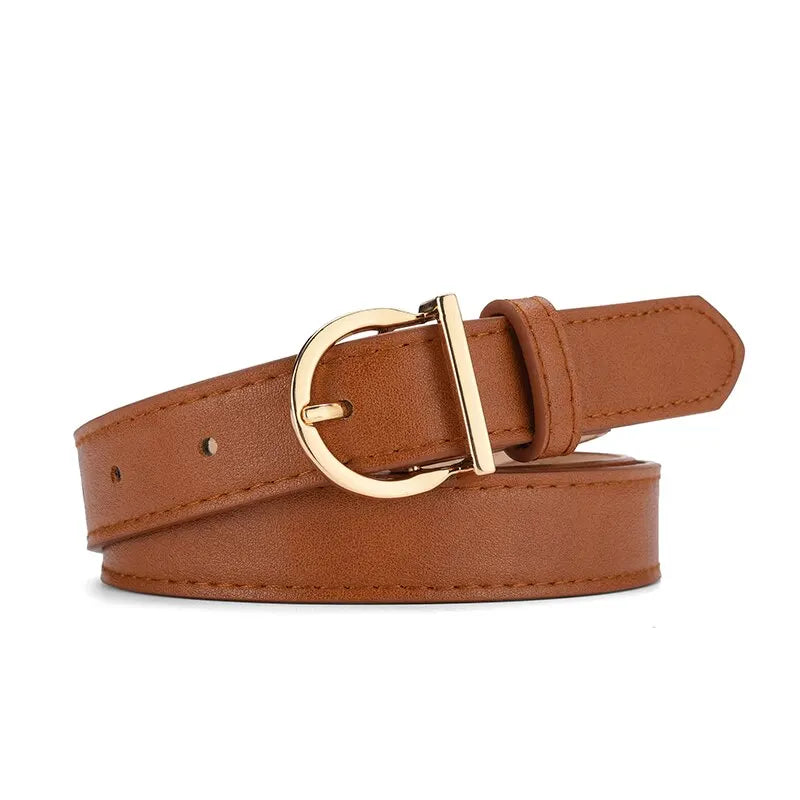 Ellie | Pin Buckle Thin Belt - TrendHavenCo