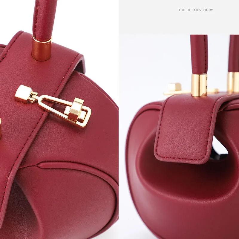 Autumn | Round Ball Handbag Mini Shoulder Bags - TrendHavenCo