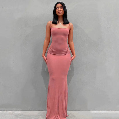 Dakota | Sexy Spaghetti Strap Long Dress