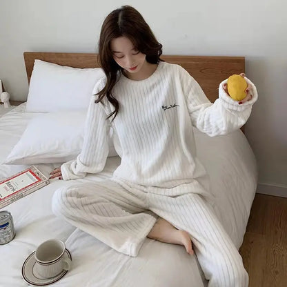 Annie | Pajamas Homewear Suit Warm Clothes