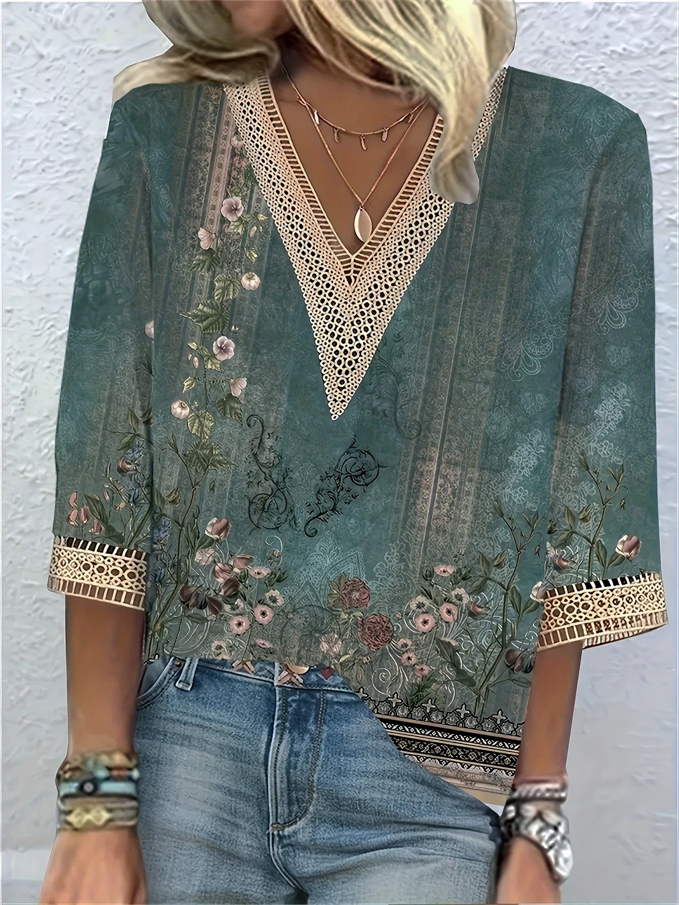 Anaya | Loose Woman Shirt Casual Blouse