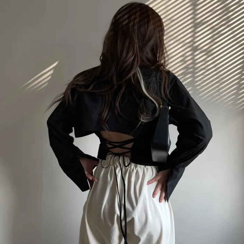 Paige | Backless Sexy Blouse