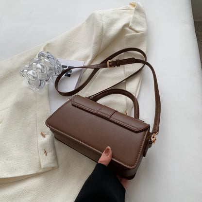 Pauline | Leather Shoulder Bag - TrendHavenCo