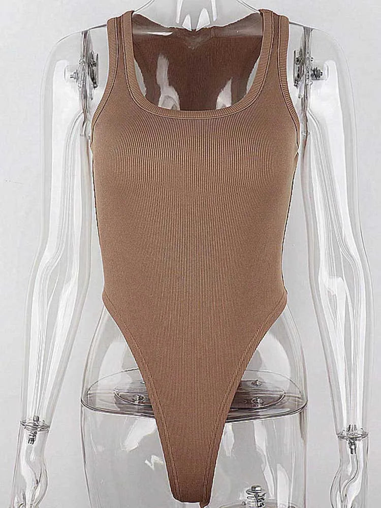 Viviana | Sleeveless Knit Bodysuit