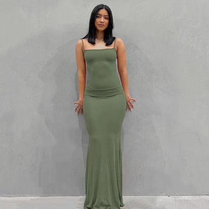 Dakota | Sexy Spaghetti Strap Long Dress