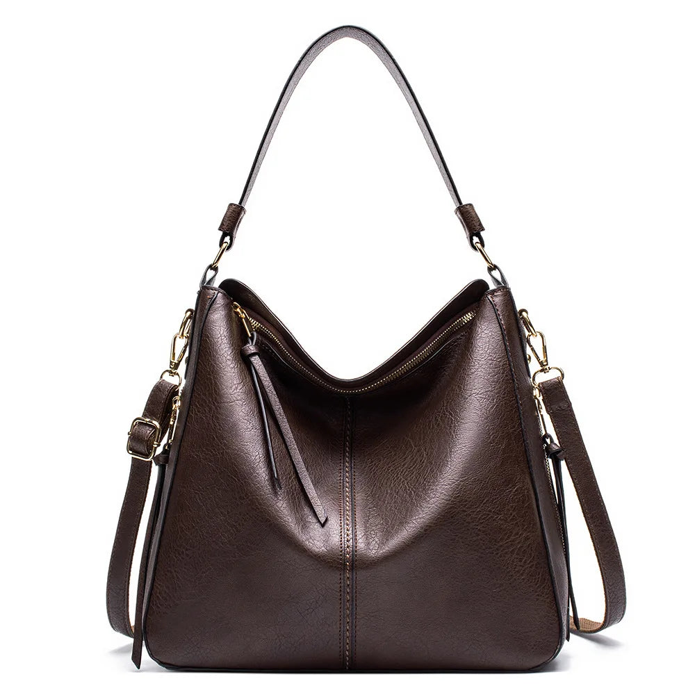 Paisley | Soft Leather Crossbody Bag - TrendHavenCo