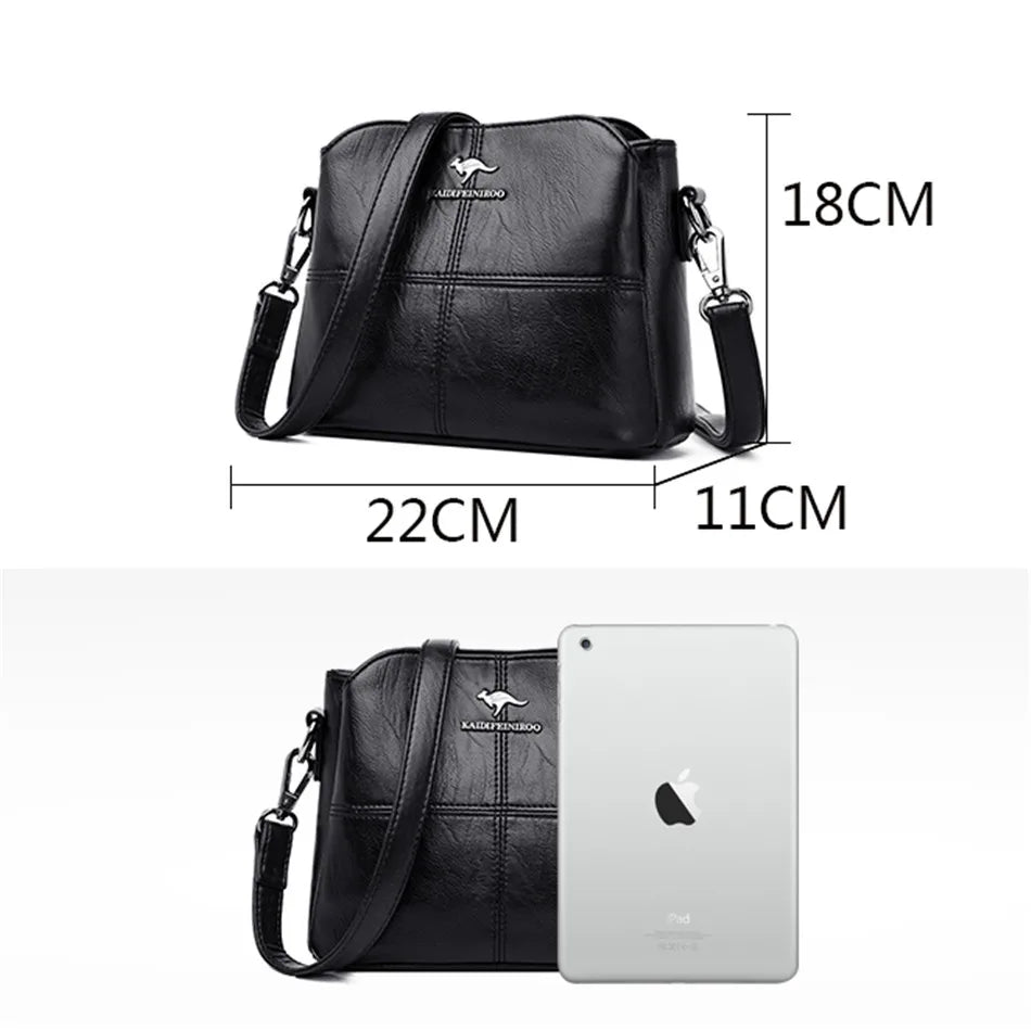 Penelope | PU Leather Shoulder Bags - TrendHavenCo