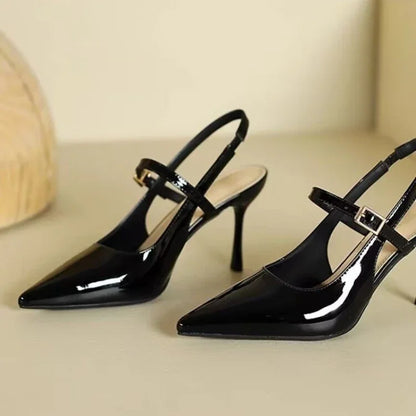 Opal | Slingback Sandals Pointed Toe Thin High Heels