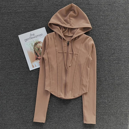 Vivienne | Fitness Coat Hooded Cardigan