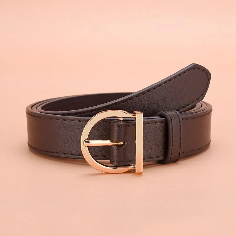 Ellie | Pin Buckle Thin Belt - TrendHavenCo
