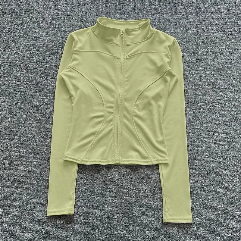 Rosalie | Long Sleeve Shirt Workout Coat