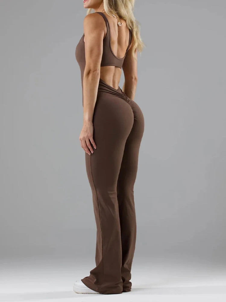 Sierra | Sexy Hottie Style Backless One-piece Suit