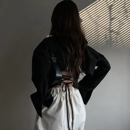 Paige | Backless Sexy Blouse