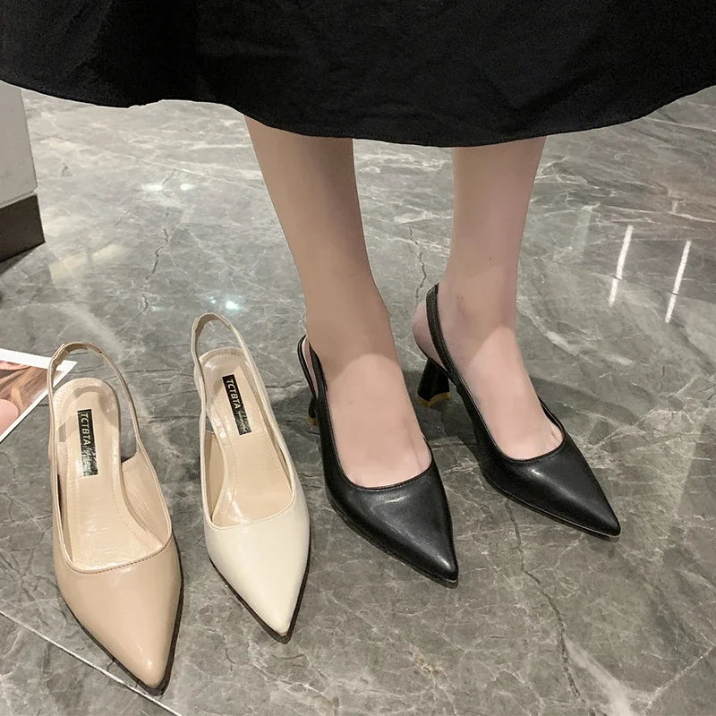 Emma | Pointed Toe Stiletto Heel - TrendHavenCo
