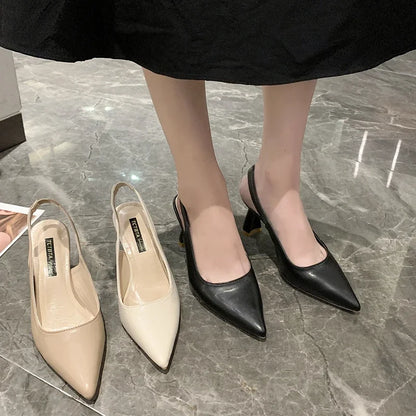 Emma | Pointed Toe Stiletto Heel - TrendHavenCo