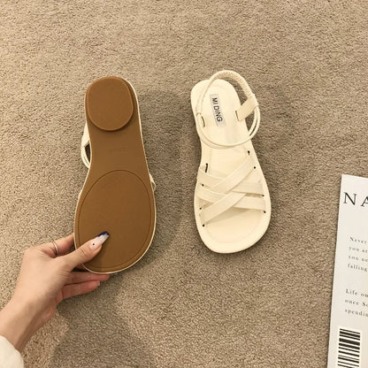 Anahi | Women Sandals Classics Ankle Strap Flat Shoes