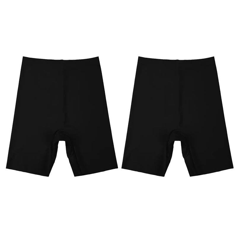 Flarixa Seamless High Waist Women Long Leg Girdle Panty Comfortable Seamless Long Panties Tummy Tight Seamless Shorts Panties - TrendHavenCo