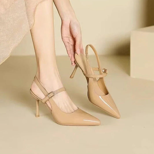 Opal | Slingback Sandals Pointed Toe Thin High Heels