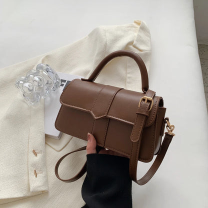 Pauline | Leather Shoulder Bag - TrendHavenCo