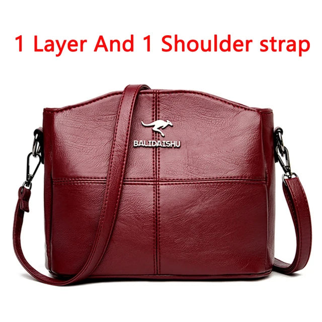 Penelope | PU Leather Shoulder Bags - TrendHavenCo