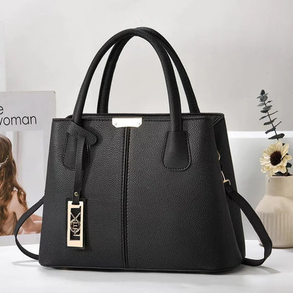 Amanda | Elegant Leather Handbag - TrendHavenCo