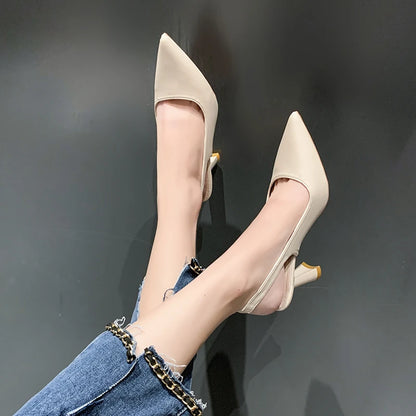 Emma | Pointed Toe Stiletto Heel - TrendHavenCo