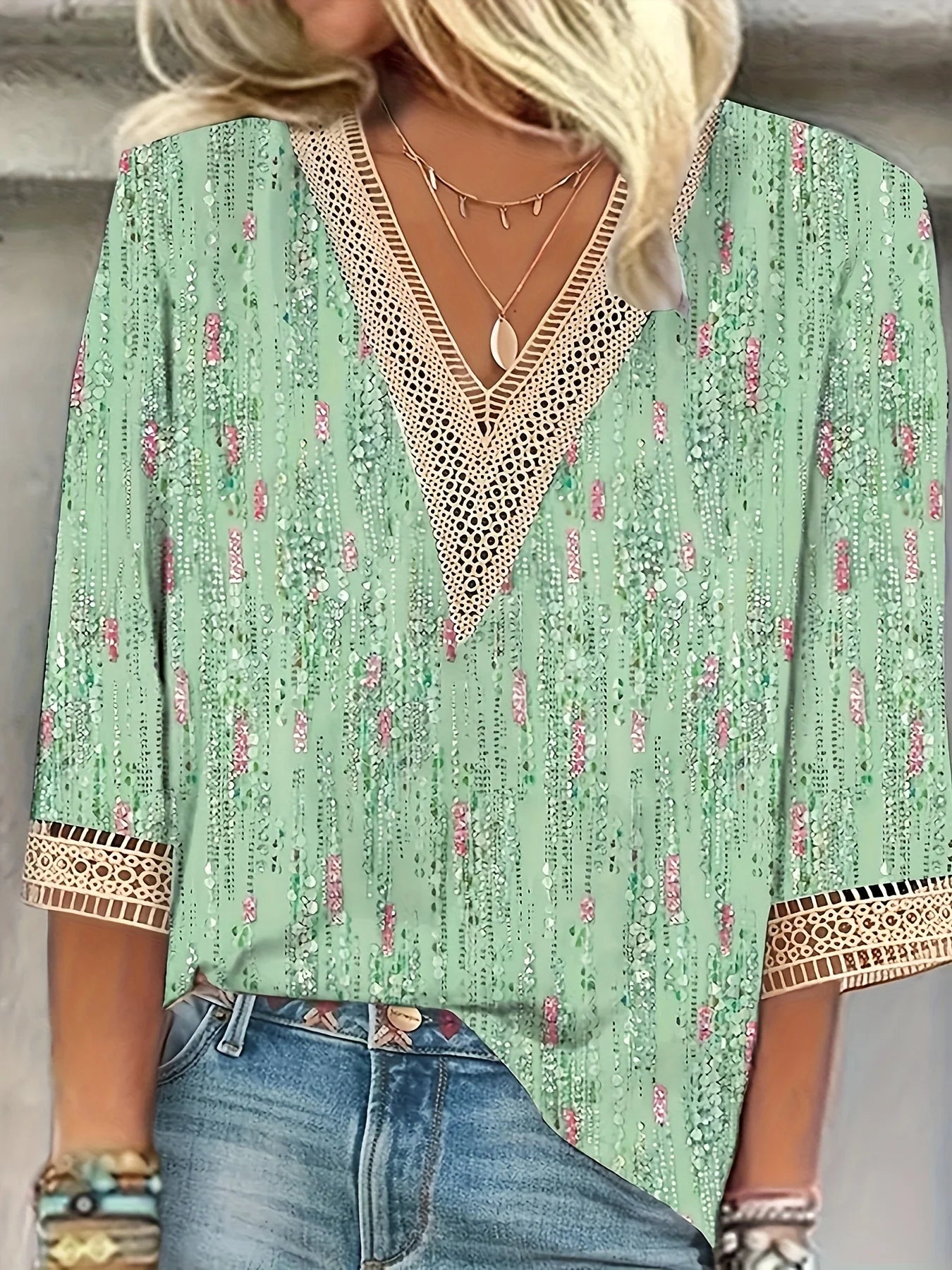 Anaya | Loose Woman Shirt Casual Blouse