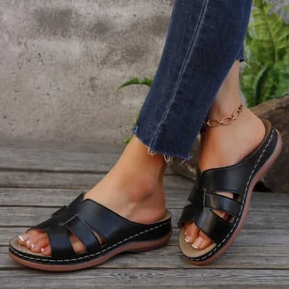 Romina | Slides Sandals Ladies Wedge