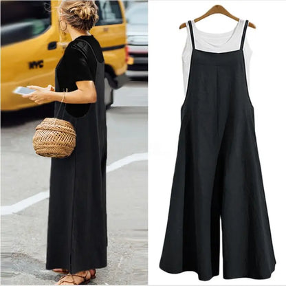 Reina | Summer Sleeveless Jumpsuit