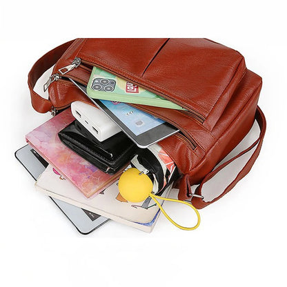 Shein | Ladies Shoulder Bags Soft Leather - TrendHavenCo