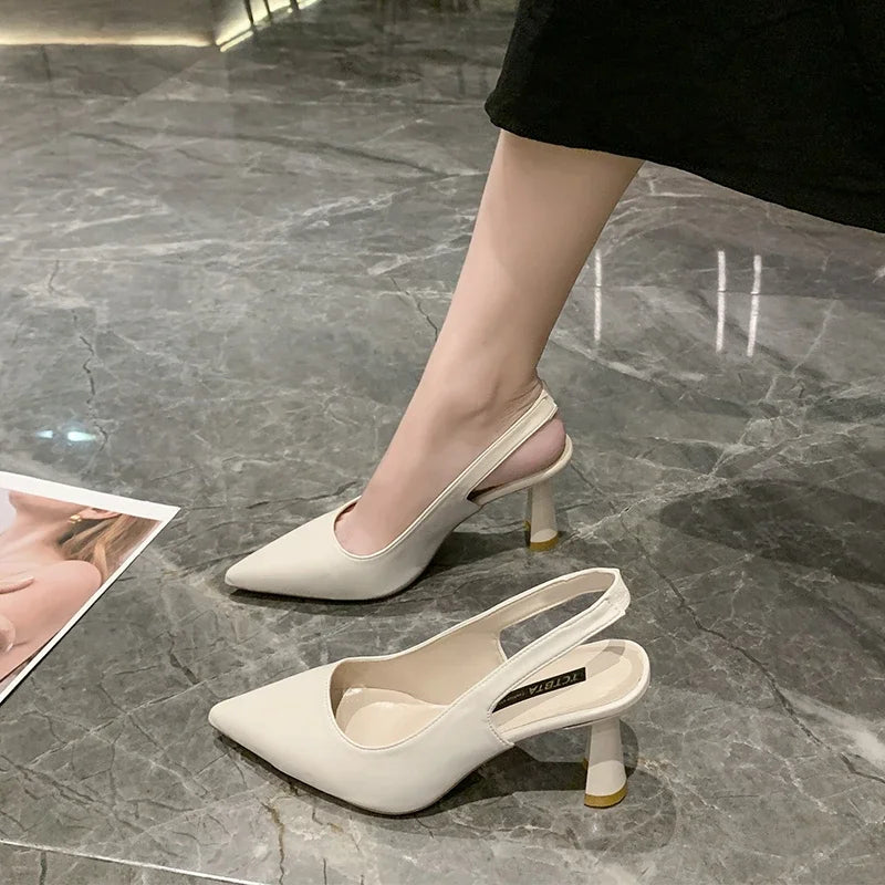 Emma | Pointed Toe Stiletto Heel - TrendHavenCo