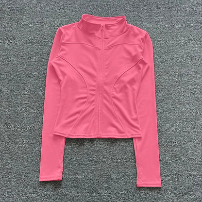 Rosalie | Long Sleeve Shirt Workout Coat