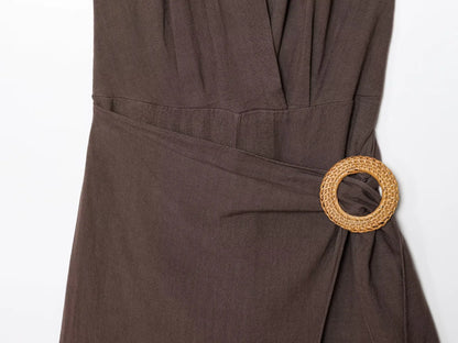 Emelia | halterneck long jumpsuit