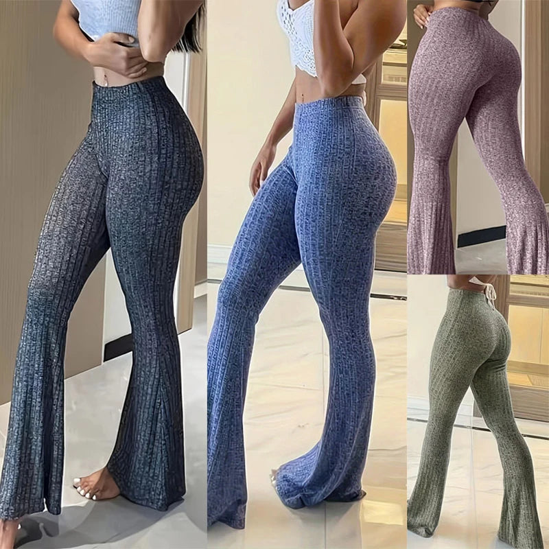 Aurora | Slim High Waist Capris Sexy Tights - TrendHavenCo